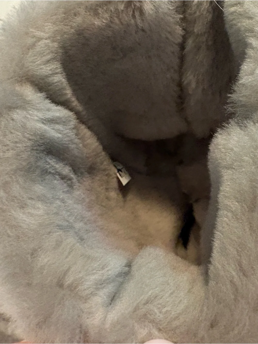 Mephisto Taupe Suede Fur-Lined Winter Boots